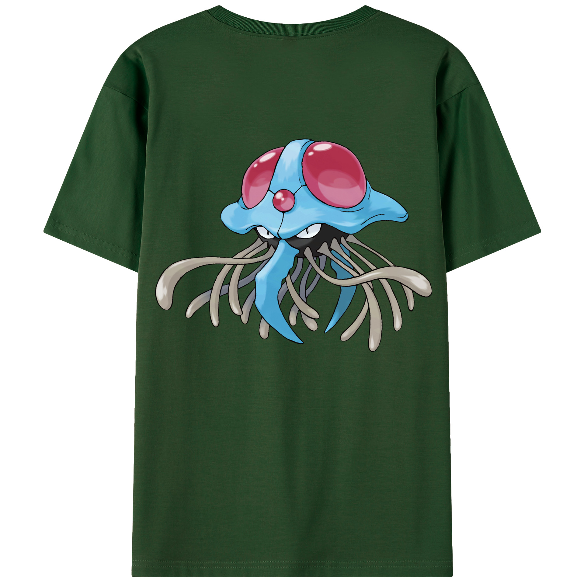 （画像用） ポケットモンスター Pokémon 綿100％半袖Tシャツ（背面プリント）